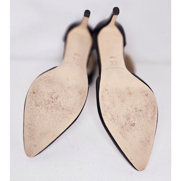 ANTONIO MELANI STRAPPY HEELS "CRIMSON" ANKLE STRAP 9.5 M BLACK - Picture 8 of 10